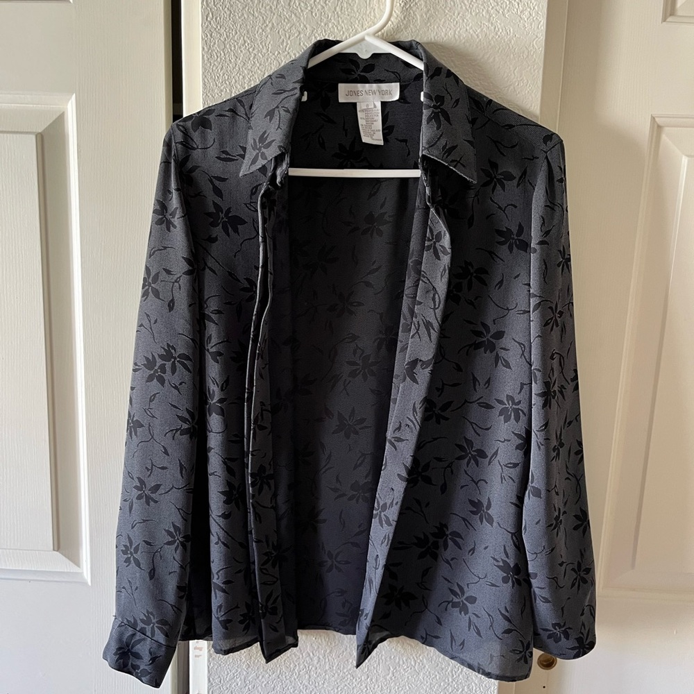 Vintage floral blouse